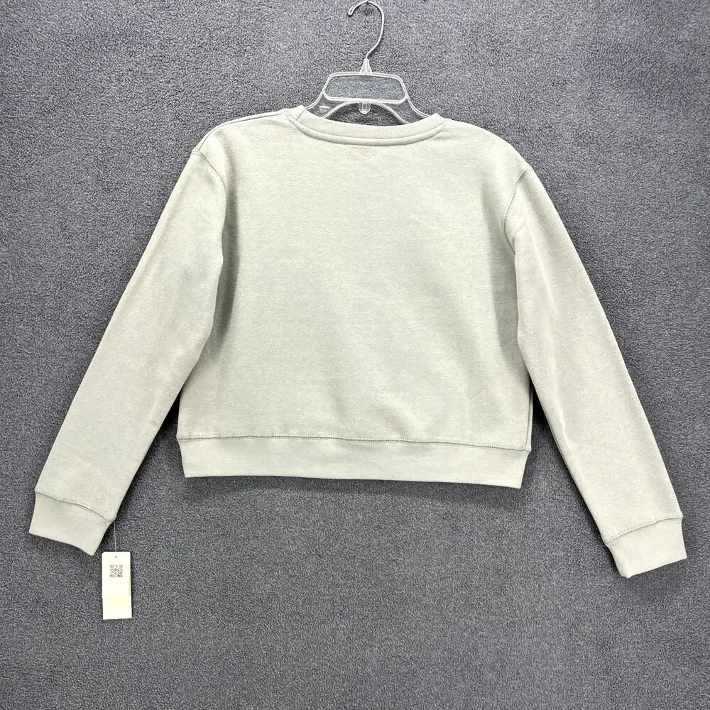 Relaxx Sweatshirt Womens Small‎ Cowgirl Graphic oversized Crop Top Sweater